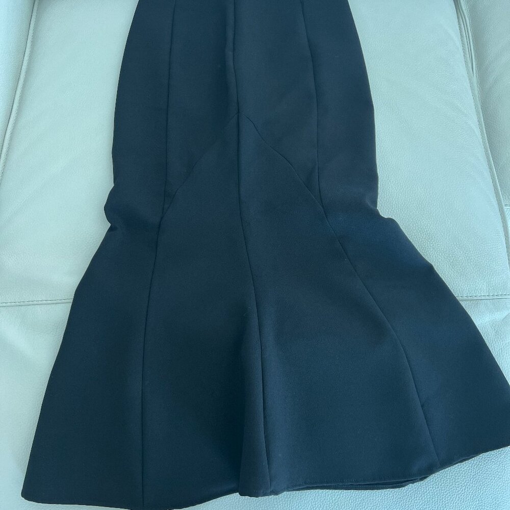 Black Midi Mermaid Style Skirt | Zara